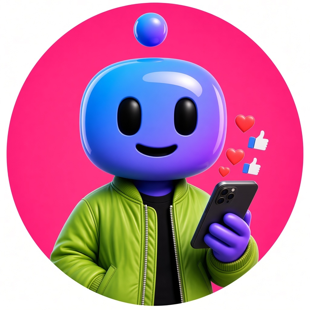 Customer Support AI staff illustration